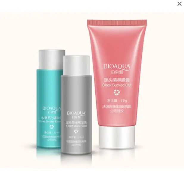 Набор для удаления черных точек BIOAQUA Remove Black Heads 3-step Kit (2118481205) - фото 2