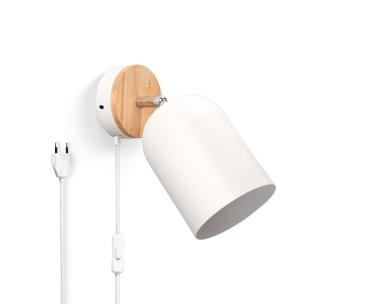 Настінний світильник Fluo Scandi Collection White (WL-SC0002/White)