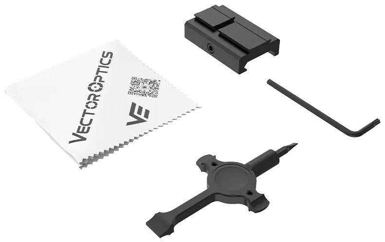 Приціл коліматорний Vector Optics Frenzy Plus 1x18x20 Enclosed SOL Multi Reticle VOD footprint (5003803) - фото 11