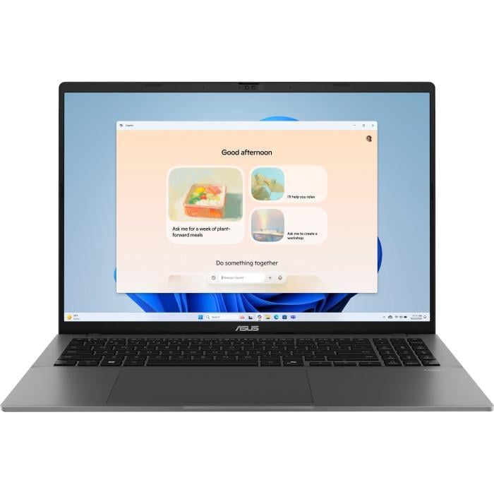 Ноутбук Asus VivoBook S16 M3607GA-SH088 AMD Ryzen AI 9 465 32 Гб 1 Тб SSD Radeon 880M DOS Matte Grey (90NB17M1-M00520)