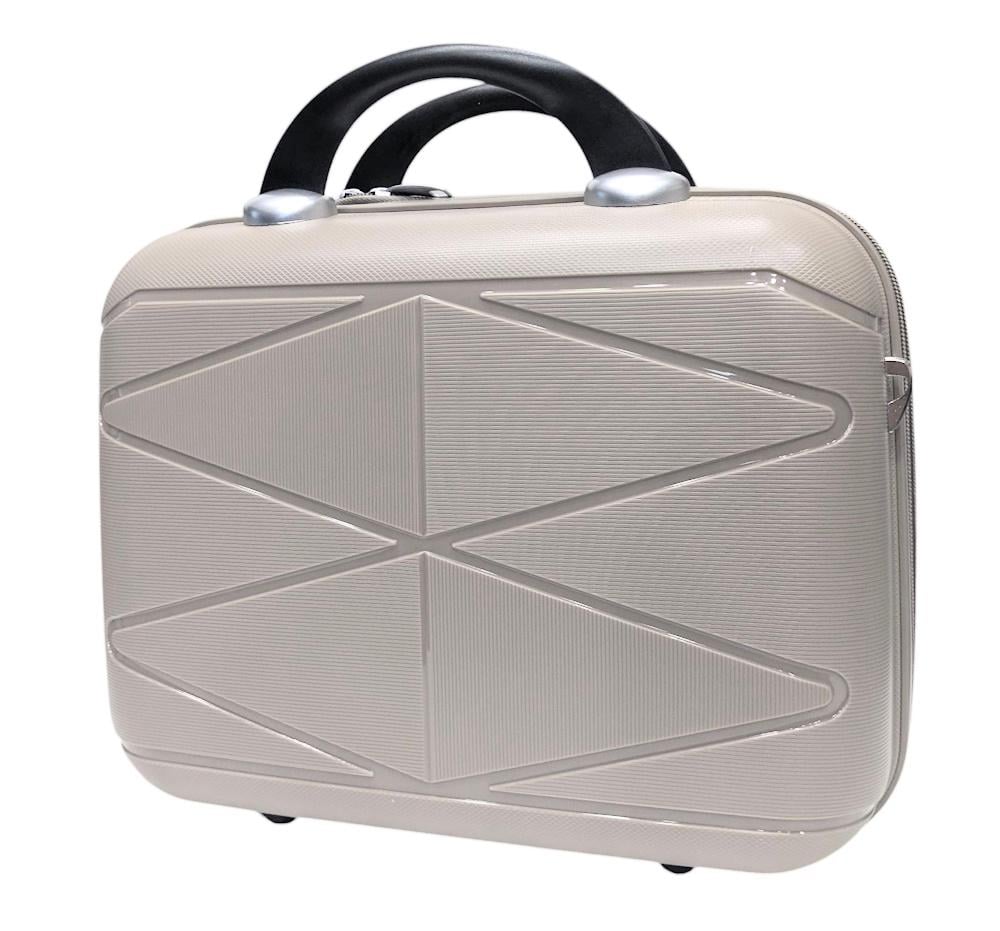 Бьюті-кейс ручна поклажа Madisson Snowball 51304 поліпропілен XS Шампань