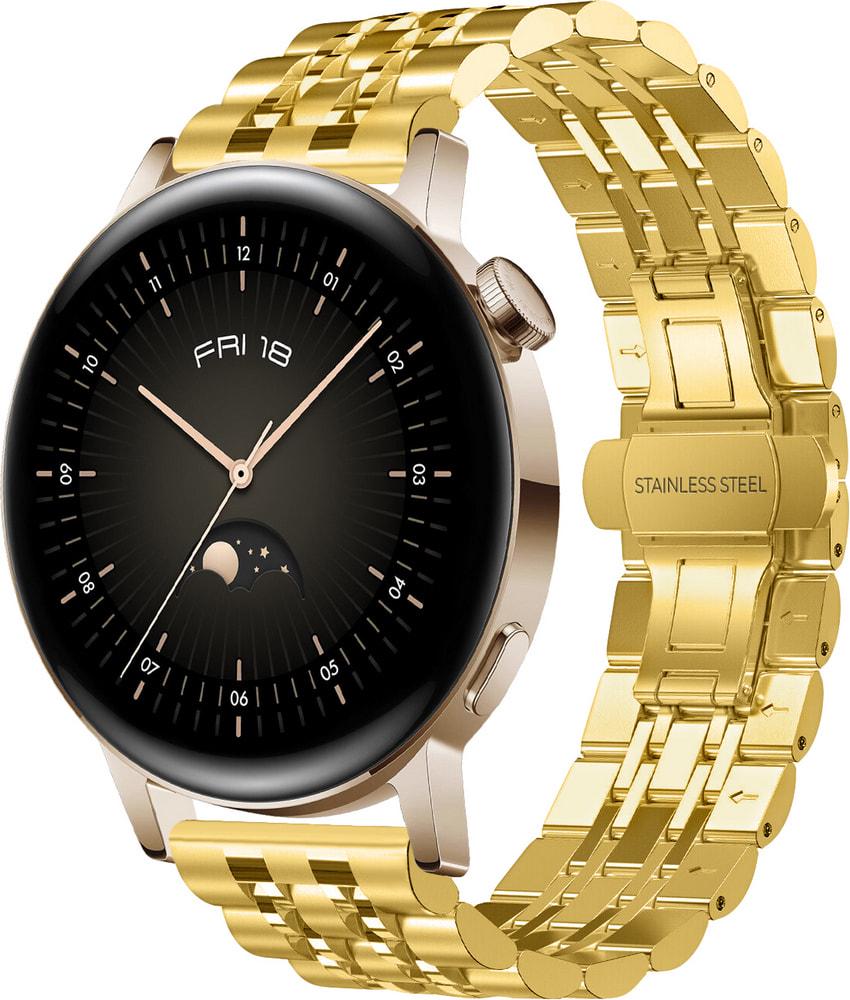 Браслет металлический Spinye для Huawei Watch GT3 42 мм Gold (29177-2A)