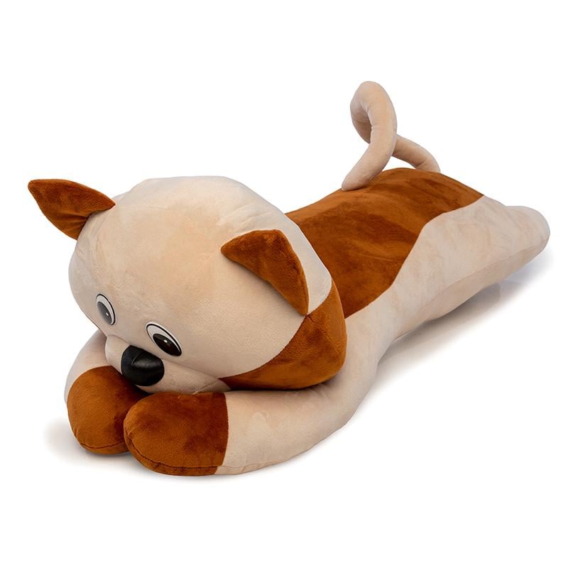 Мягкая игрушка Кот подушка-обнимашка Kospa 110 см Коричневый (1421) Мягкая игрушка Кот подушка-обнимашка Kospa 110 см Коричневый (1421)