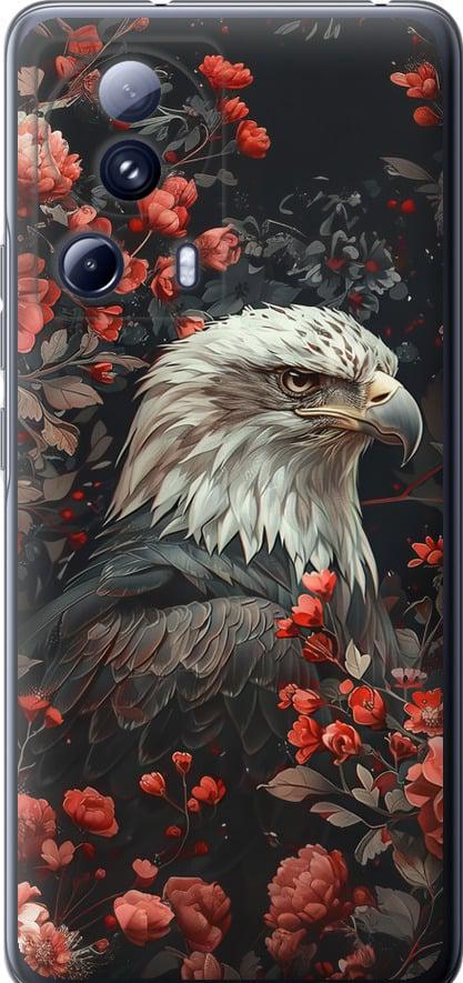 Чохол на Xiaomi 13 Lite Квітковий вартовий (6102u-3017-42517)