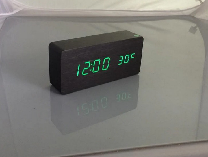 Часы настольные цифровые VST-862 с датчиком температуры зеленый LED-дисплей дата/будильник - фото 3 Часы настольные цифровые VST-862 с датчиком температуры зеленый LED-дисплей дата/будильник - фото 3