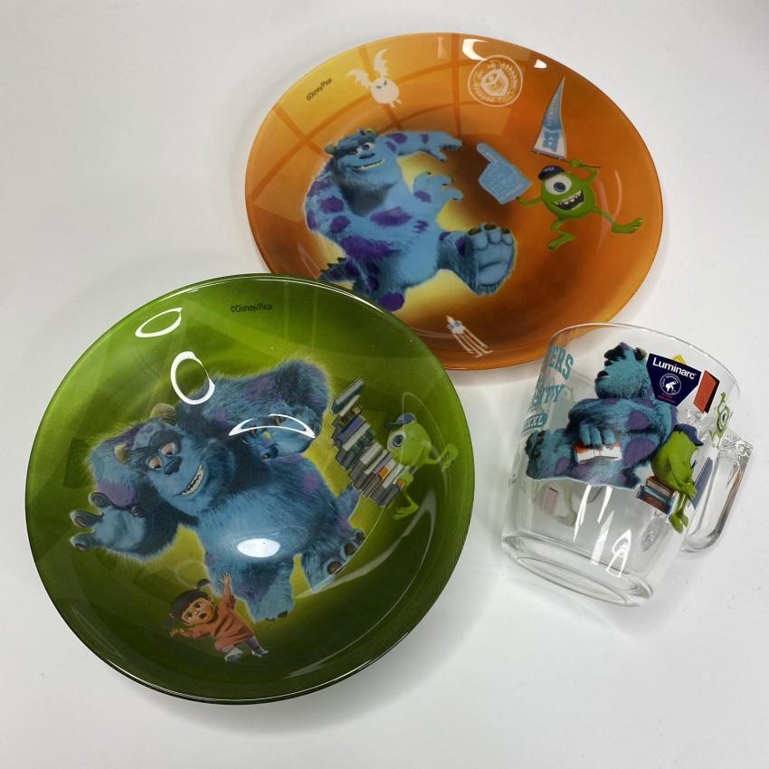 Набір дитячого столового посуду Luminarc Monsters University 3 пр. (P9261) - фото 2
