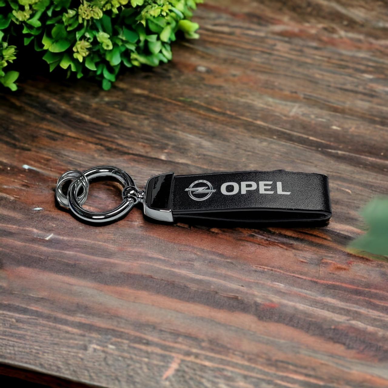 Брелок автомобильный с карабином Opel экокожа/металл (2022018143)
