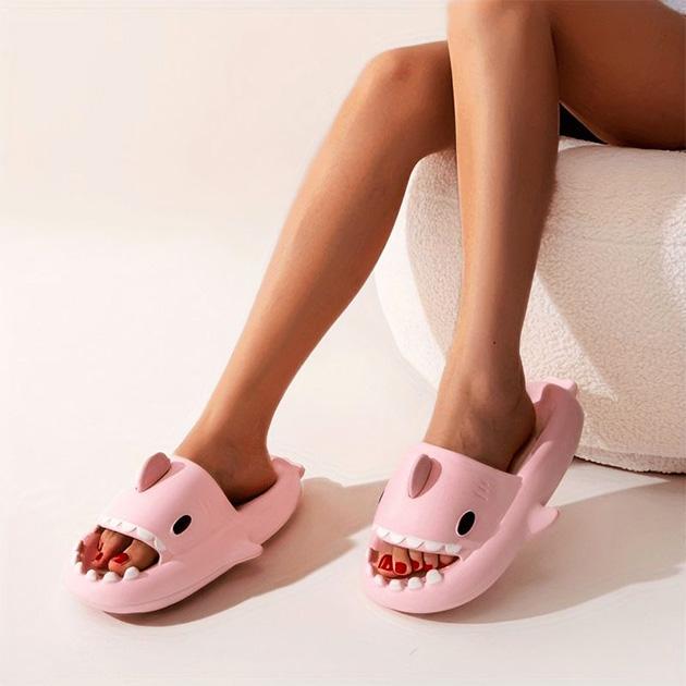 Шлепанцы женские Акула на лето сланцы р. 36-37 Розовый - фото 7 Шлепанцы женские Акула на лето сланцы р. 36-37 Розовый - фото 7