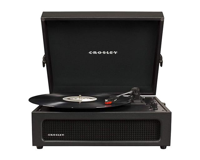 Програвач вініловий Crosley Voyager Black (CR8017A-BK)