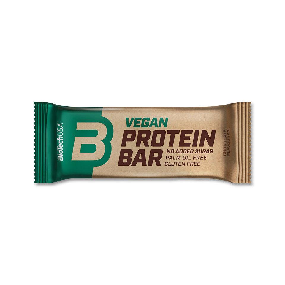 Протеиновый батончик BioTech Vegan Protein Bar Chocolate 50 г (00000031706)