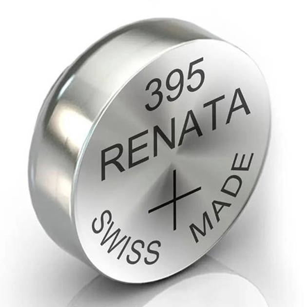 Батарейка годинникова Renata R395 SR927SW Silver Oxide 1 шт. (117)