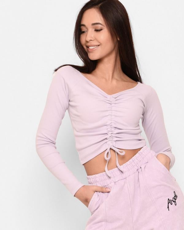 Топ женский Carica-6602-23 M Сиреневый (2000002406372)