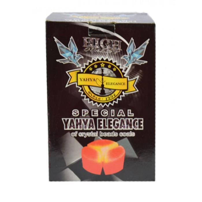 Уголь для кальяна кокосовый Yahya Elegant 1 кг