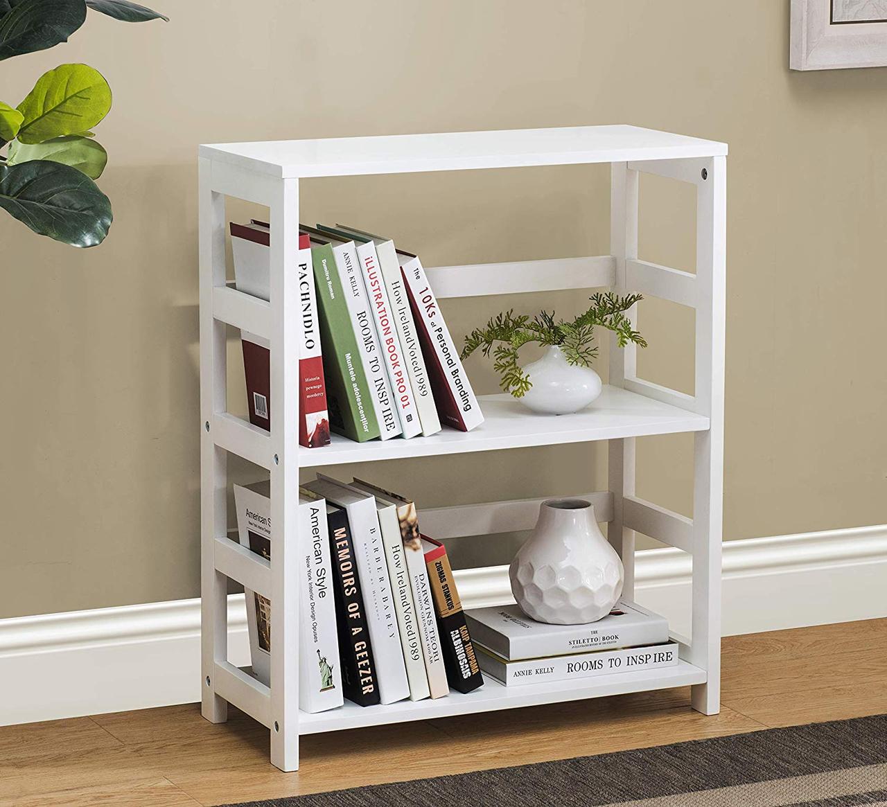 Стелаж для книг з дерева Селінджер 60 см Зефір (КПС-601720)