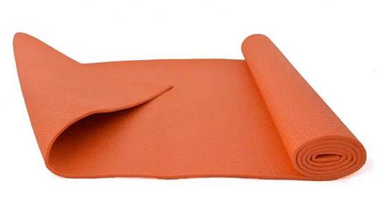 Мат для йоги Stenson J00984 ПВХ 3 мм 60х173 см Orange