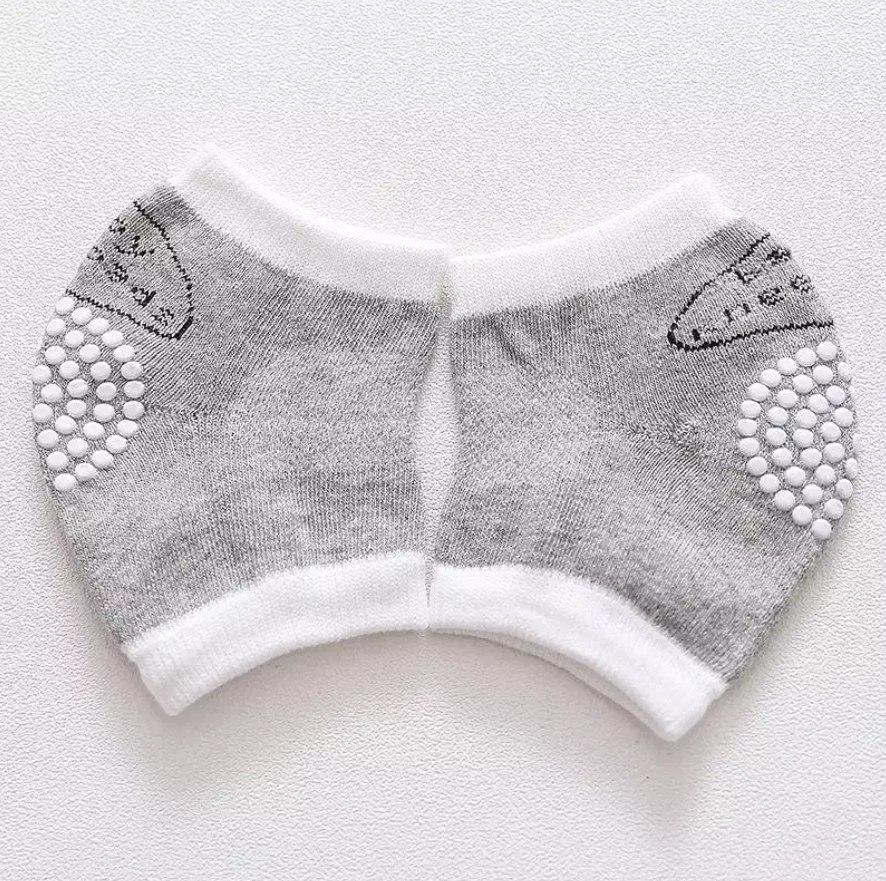 Наколінники дитячі антиковзкові Mommy Bag Сірий (131217)