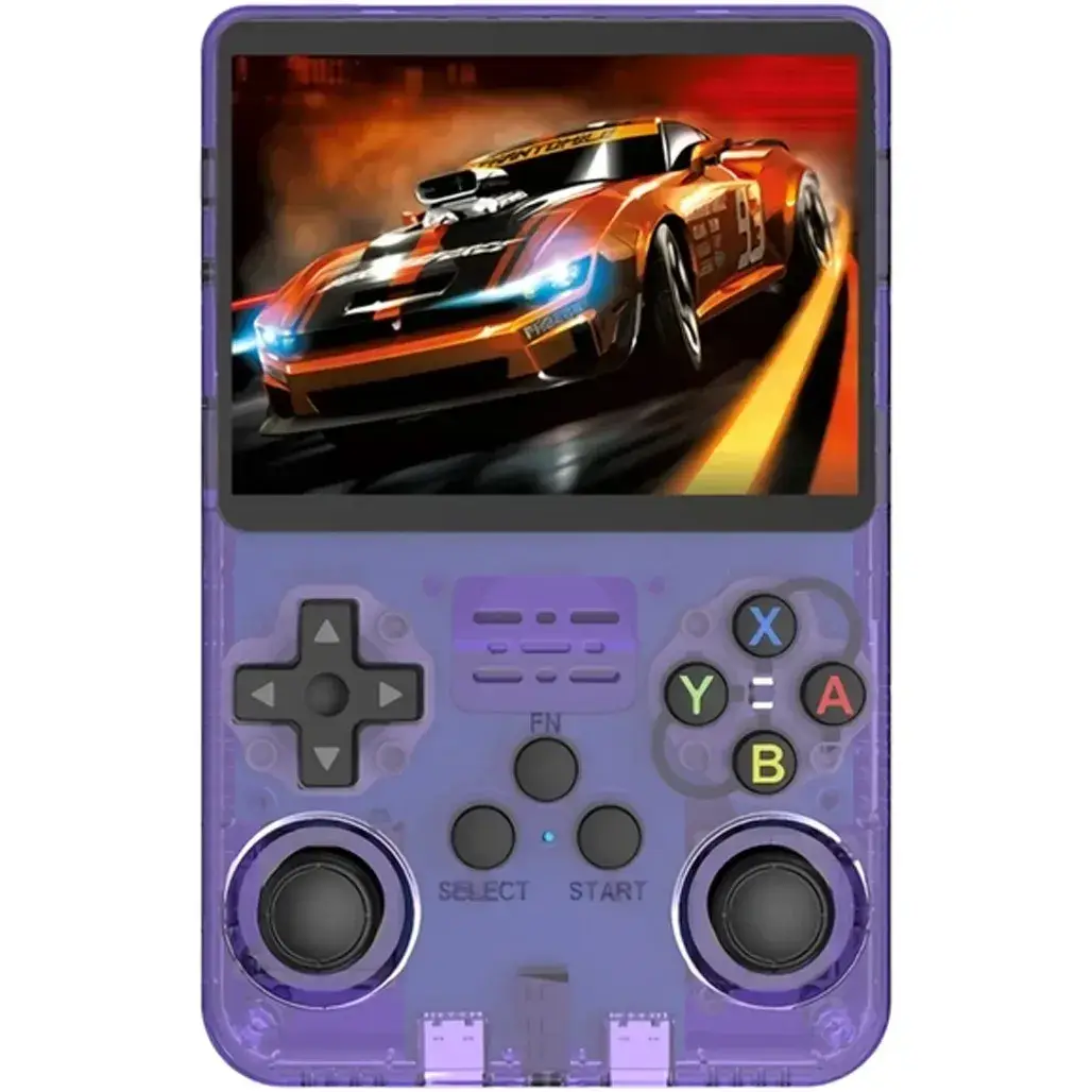 Игровая консоль портативная Intex Data Frog R36s Purple - фото 2