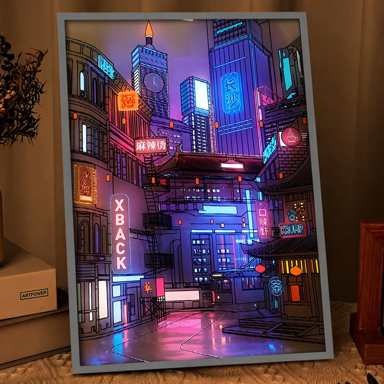 Картина-ночник USB 31х22 см 5V (1014-638-00)