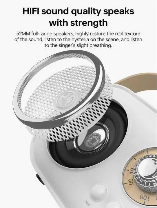 Колонка с микрофоном C20 Plus Bluetooth на аккумуляторе для караоке (25577641) - фото 4