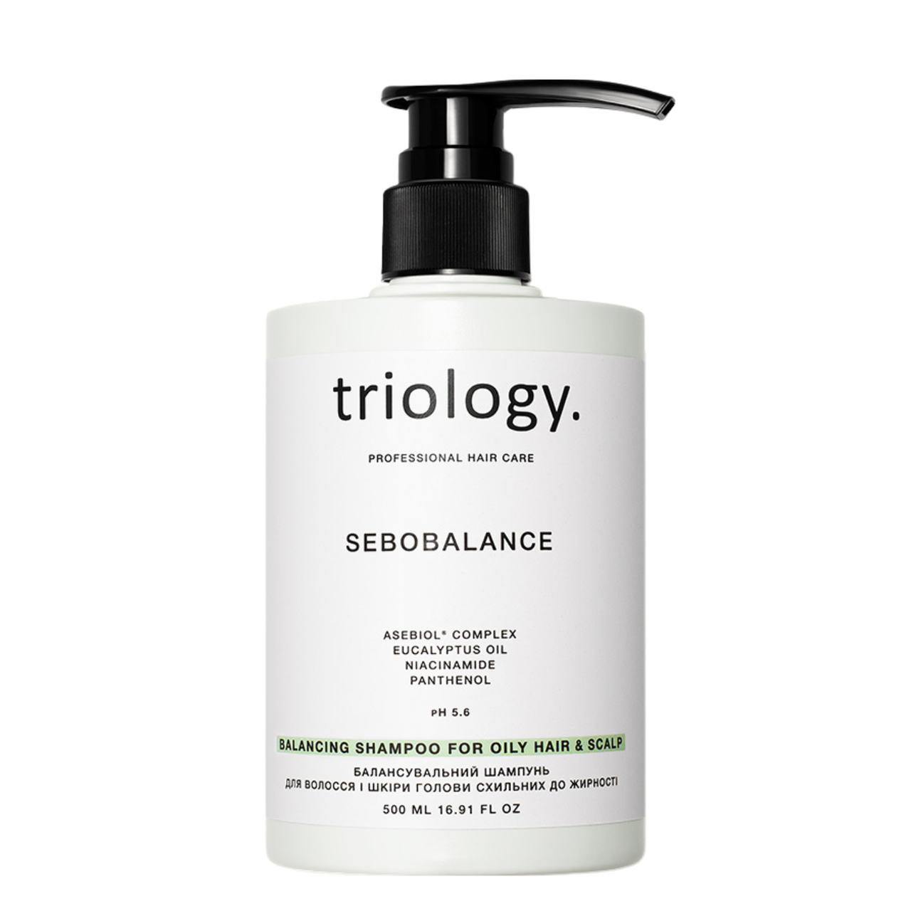 Шампунь для жирных волос балансирующий Triology Sebobalance 500 мл