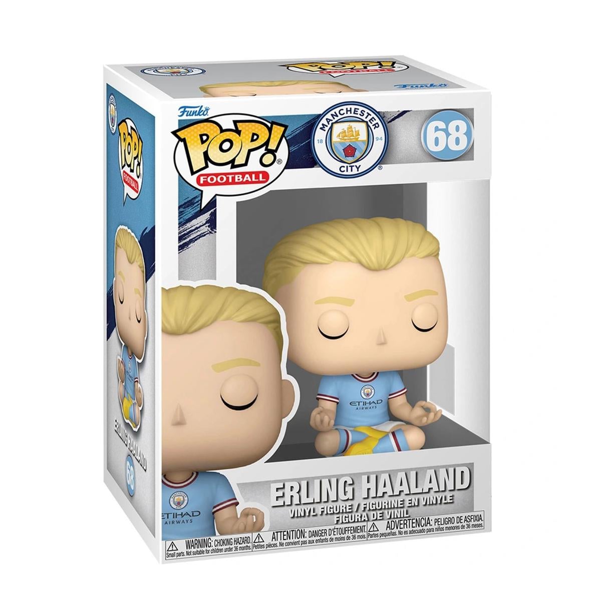 Детская игровая фигурка Funko POP Коллекционные Erling Haaland Manchester City Футбол (89365)