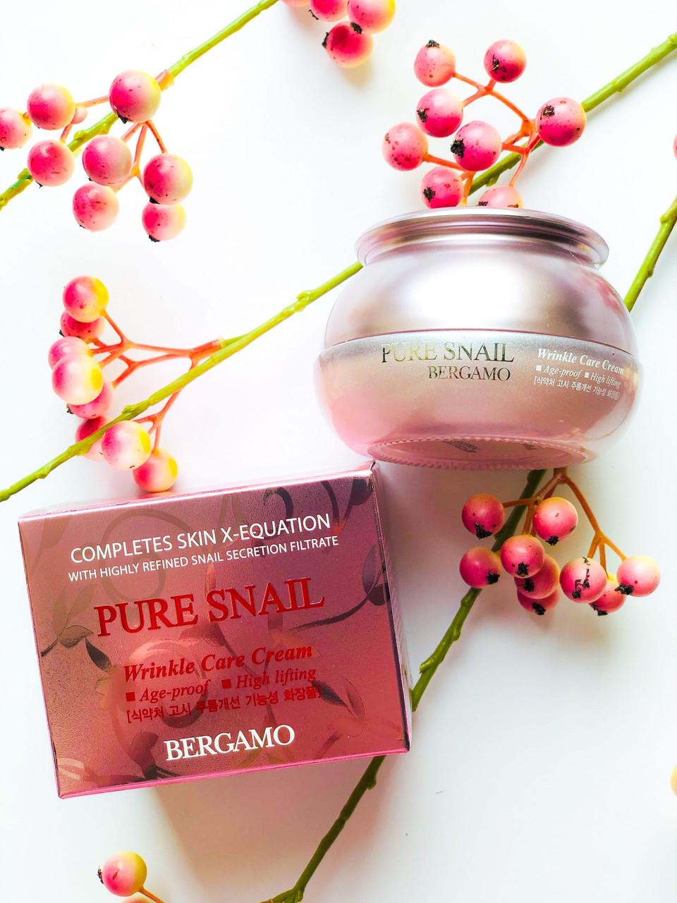 Крем антивозрастной с уличным муцином BERGAMO Pure Snail Wrinkle Care Cream 50 мл (1533625135) Крем антивозрастной с уличным муцином BERGAMO Pure Snail Wrinkle Care Cream 50 мл (1533625135)