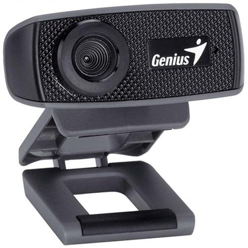 Веб-камера для компьютера Genius FaceCam 1000X HD с микрофоном Black (32200003400)