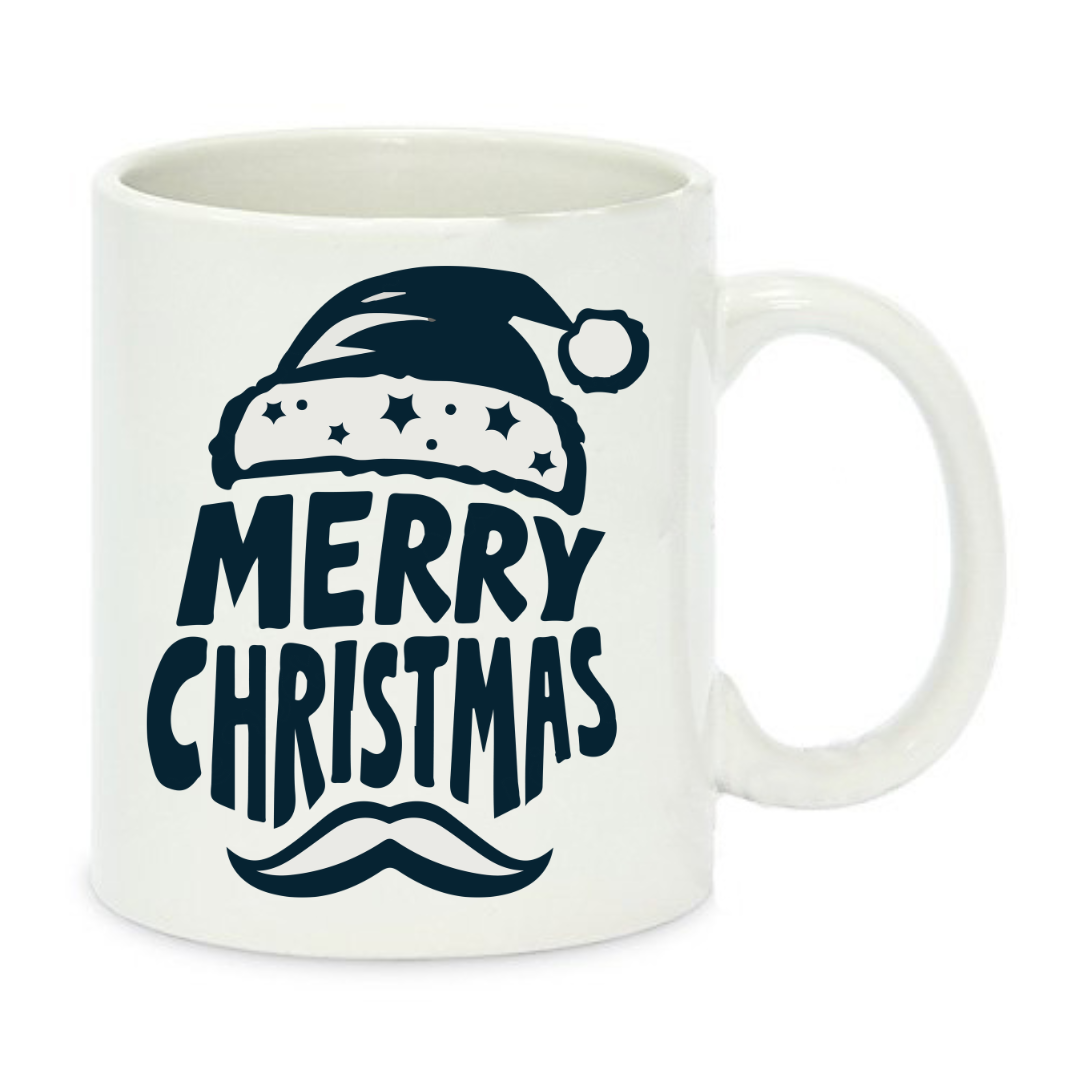 Чашка с принтом Merry Christmas 330 мл Белый (001298)