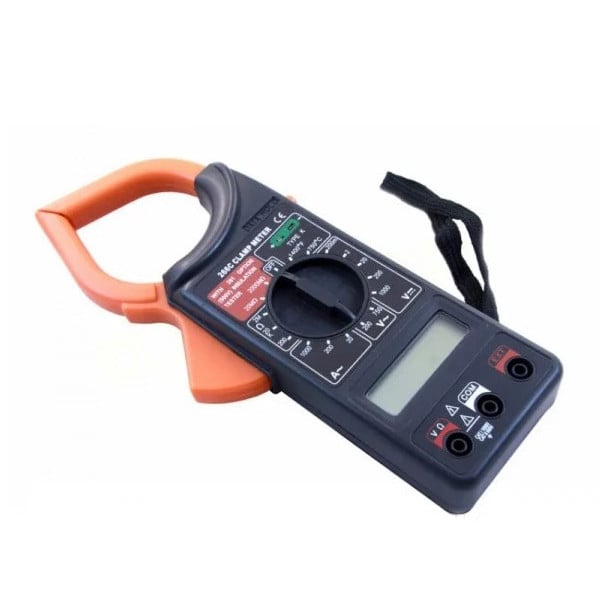 Клещи токоизмерительные UKC DT 266 C с функцией мультиметра Черный (iz12513)