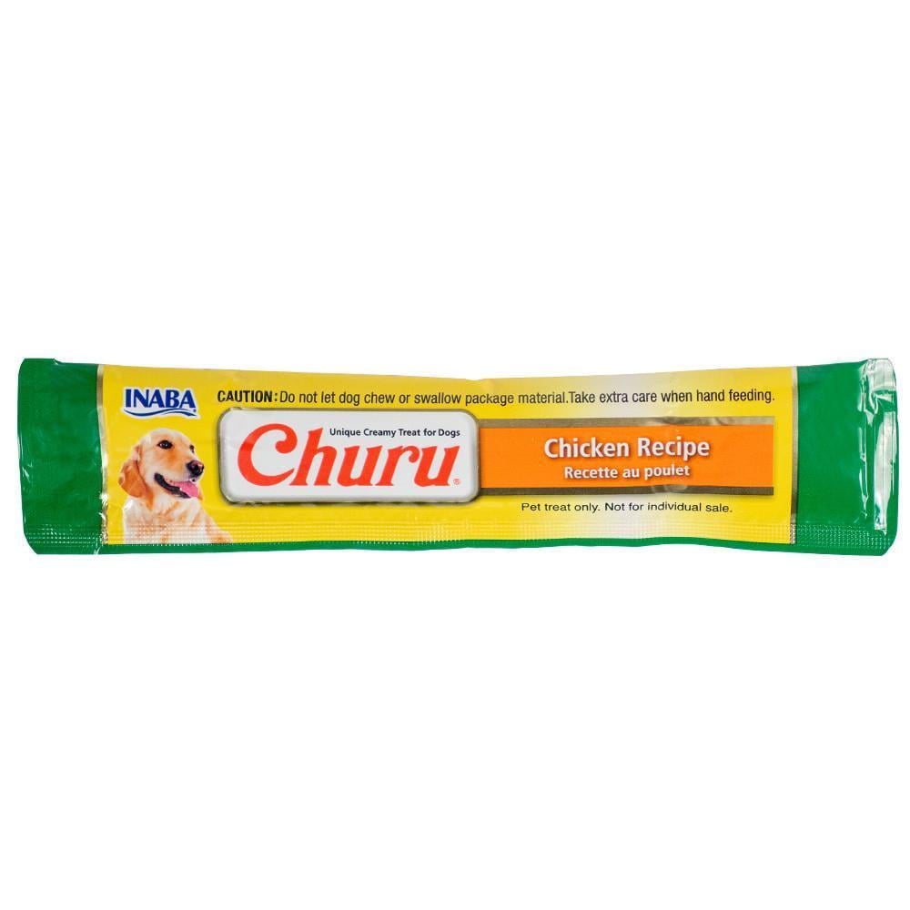 Лакомство для собак INABA Churu Сливочный мусс в стиках с курицей 1 шт. 14 г (2486025821)