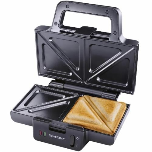 Сэндвичница Silver Crest SSWM 900 A1 XXL 900 Вт с большими ILAG-панелями. Сэндвичница Silver Crest SSWM 900 A1 XXL 900 Вт с большими ILAG-панелями.