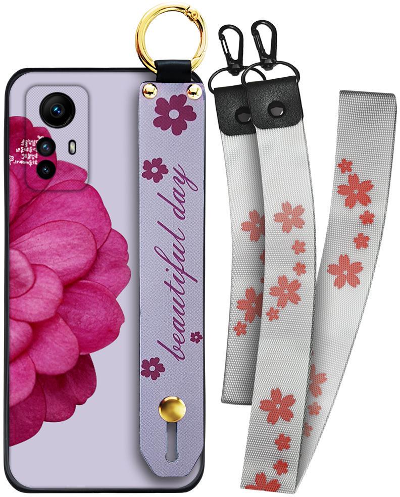 Чехол SHLab Xiaomi Redmi Note 12S Beautiful Day + два ремешка с карабином (34379)