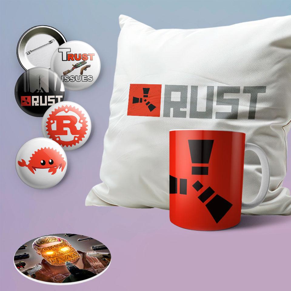 Подарочный набор игровой бокс Rust Раст (180) - фото 1 Подарочный набор игровой бокс Rust Раст (180) - фото 1