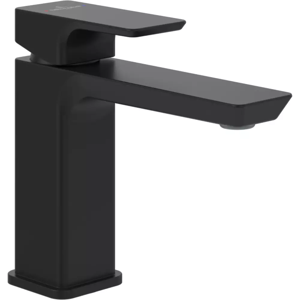 Смеситель для раковины Villeroy&Boch Subway 3.0 TVW112003000K5 Черный матовый (34783441)