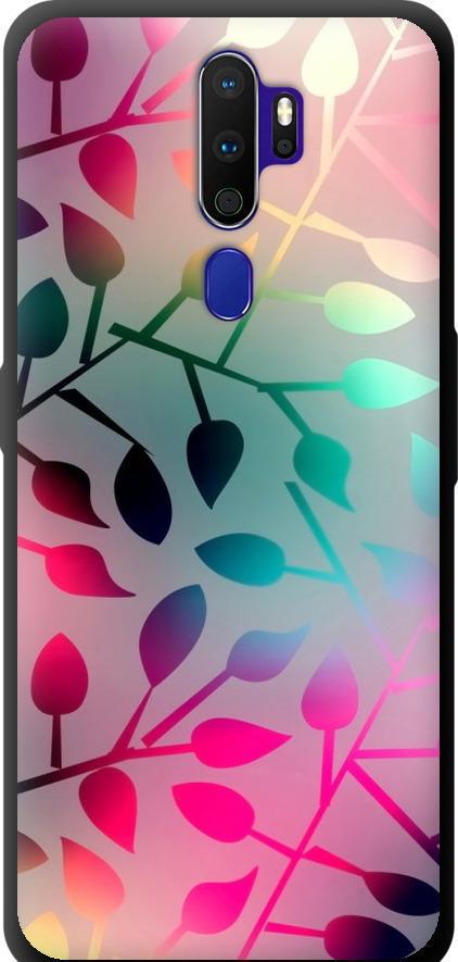 Чехол на Oppo A9 2020 Листья (2235b-1865-42517)