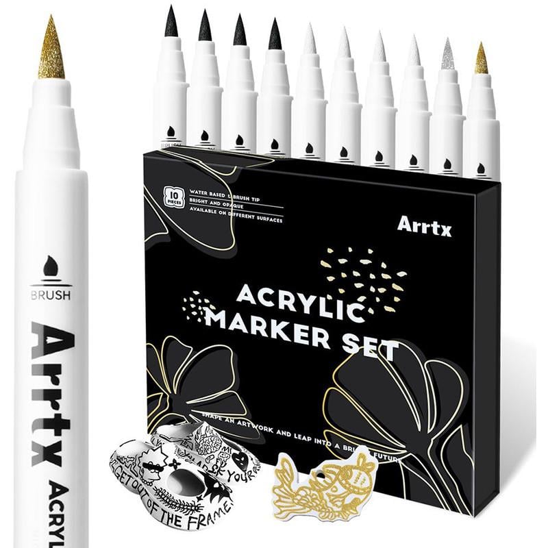 Маркеры акриловые Arrtx AACM-0500-10A 10 шт. (2477917653)