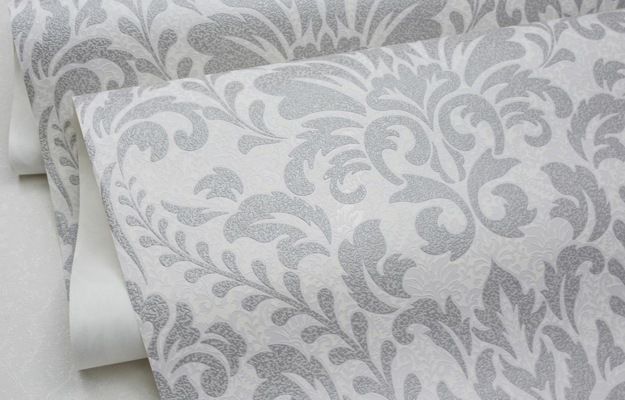 Обои флизелиновые SINTRA Antea 418109 вспененный винил 1,06х10,05 м Серый