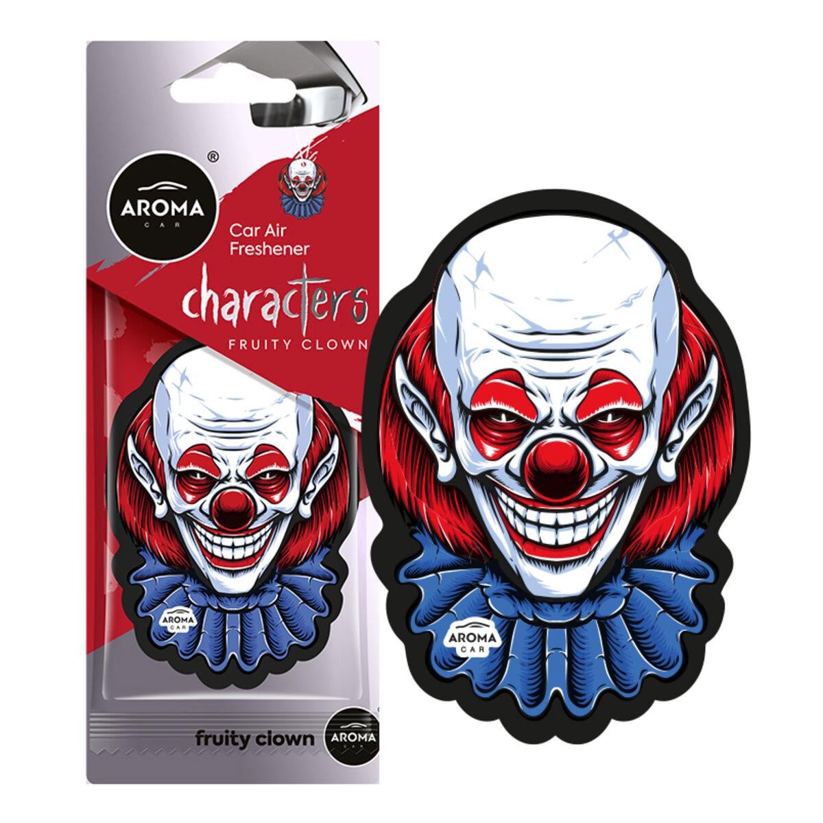 Ароматизатор Aroma Car Cellulose Characters - Red Clown