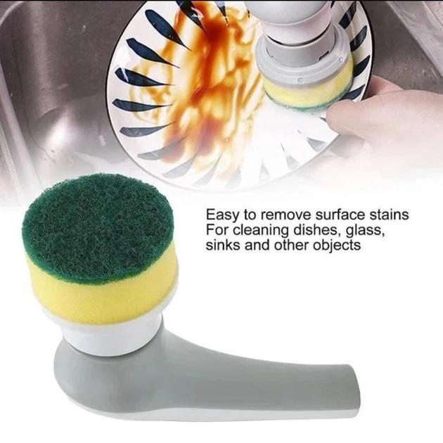 Щетка для ухода за домом Electric Cleaning Brush с насадками - фото 7