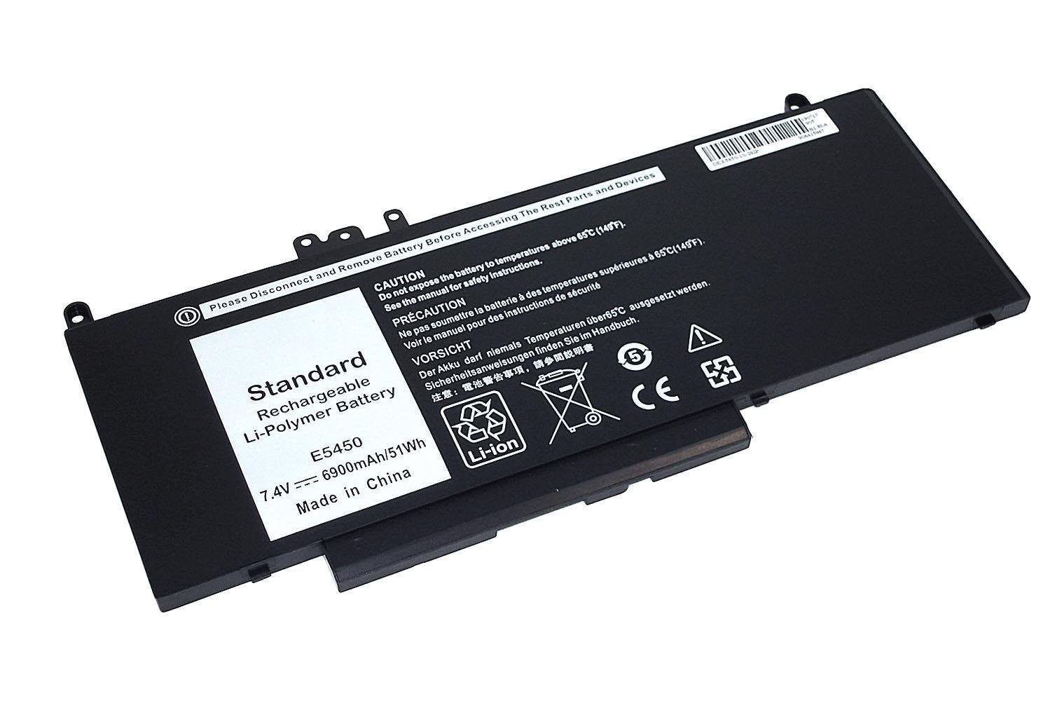 Акумуляторна батарея для ноутбука Dell G5M10 Latitude E5450 7,4V 6900 mAh OEM (col79010140)