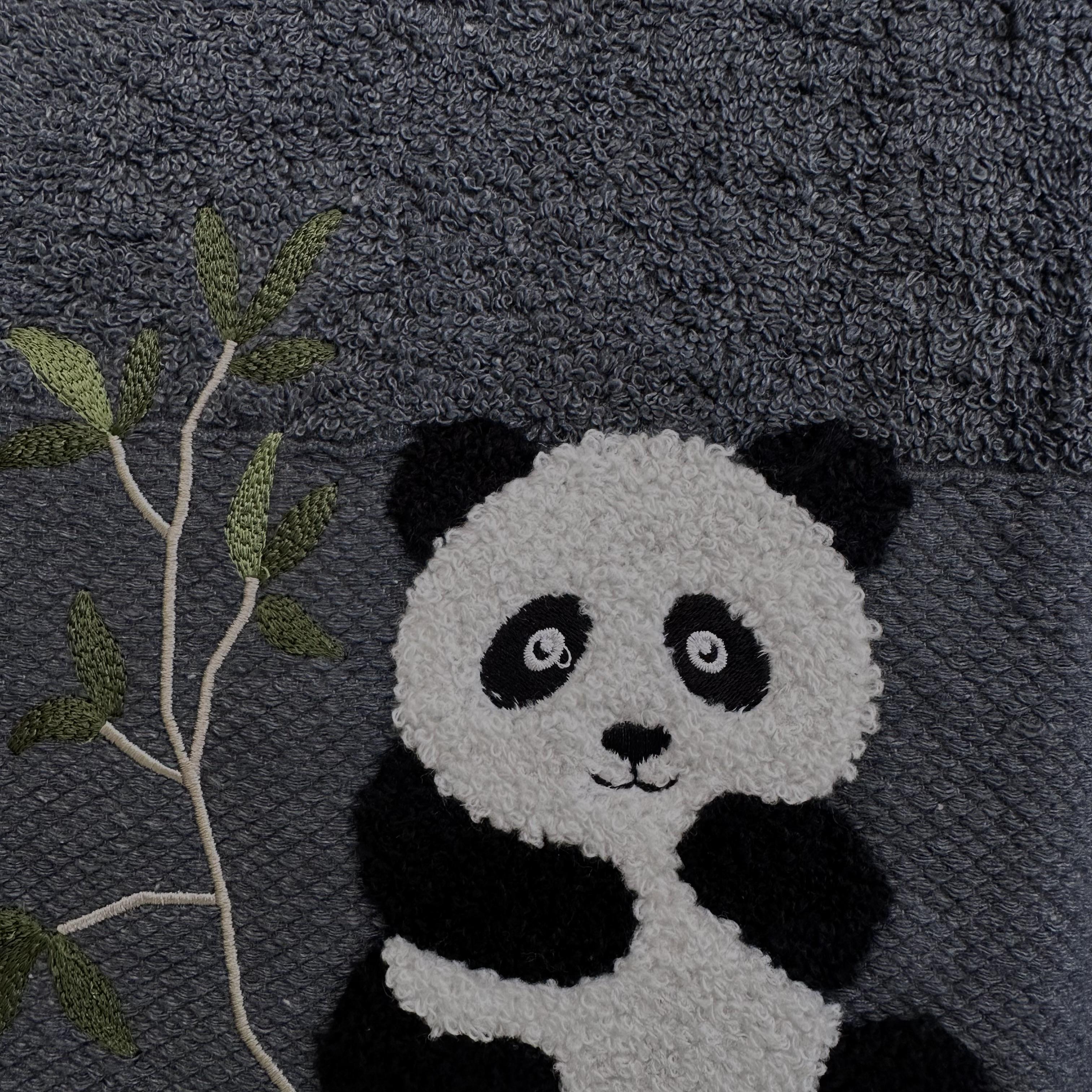 Рушник махровий Malloory Home 70x140 см Темно-сірий (8136-3) - фото 4