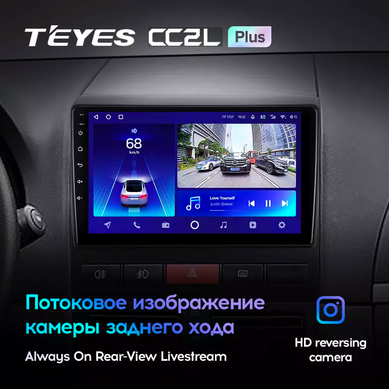 Автомагнітола штатна Teyes CC2L Plus для Fiat Peron 9 2009/Idea 2011-2014 Android 2/32 Гб (1645144102) - фото 5