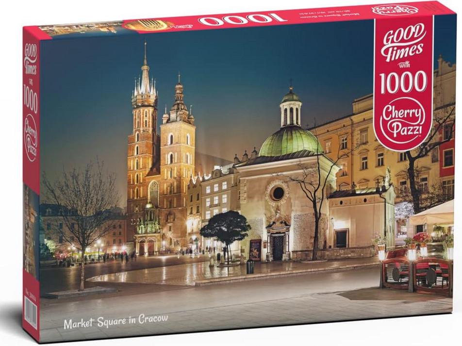 Пазл CherryPazzi Рыночная площадь в Кракове 1000 эл.
