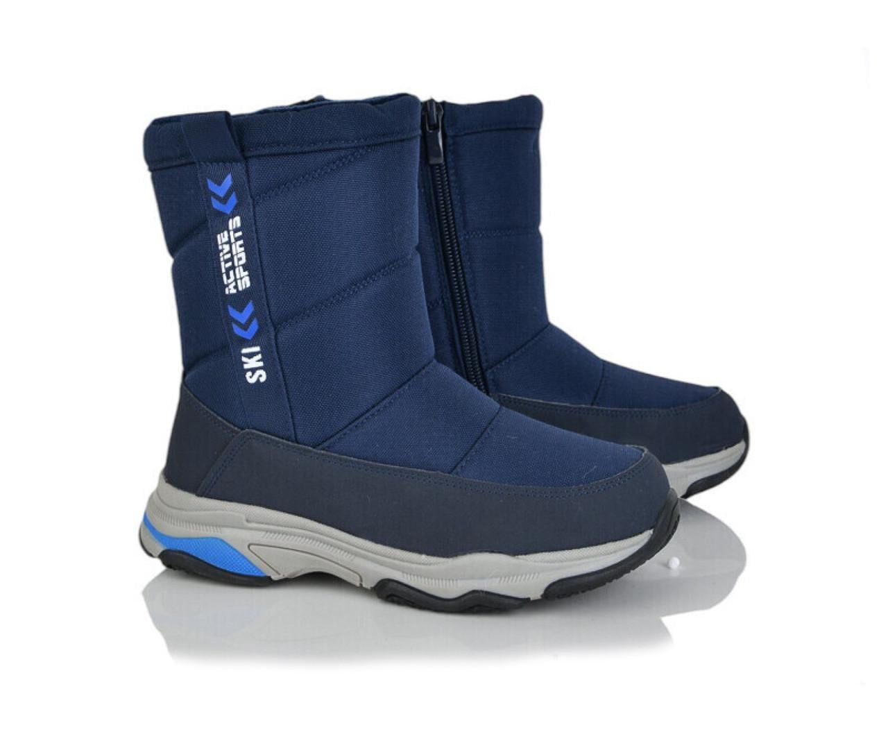 Сапоги зимние для мальчиков XIFA FG241193/35 р. 35 Темно-синий