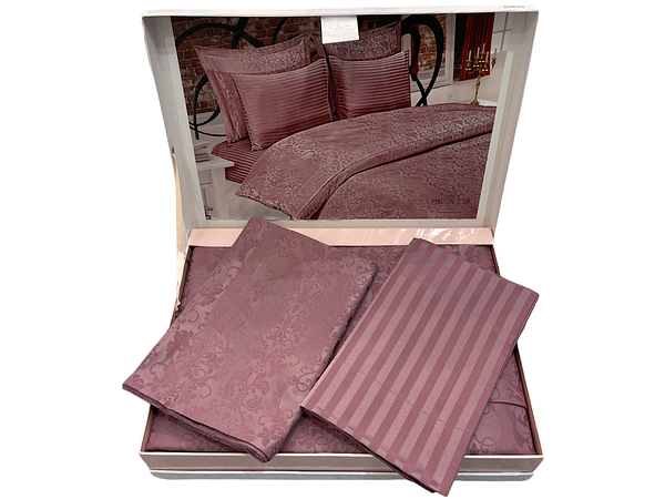 Постельное белье Maison D'or Pearl lilac жаккард бамбук евро