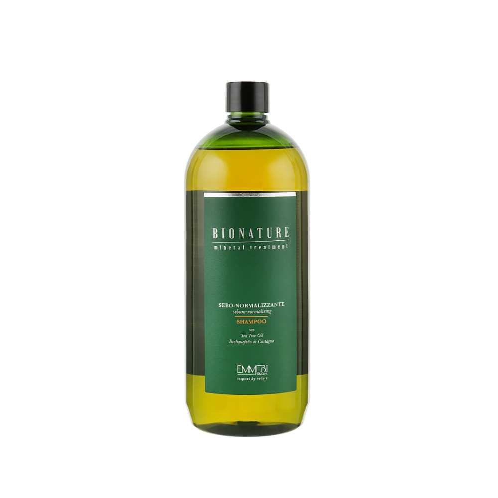 Шампунь себонормалізуючий Emmebi Italia BioNature Sebum-Normalizing Shampoo 1000 мл (160011)