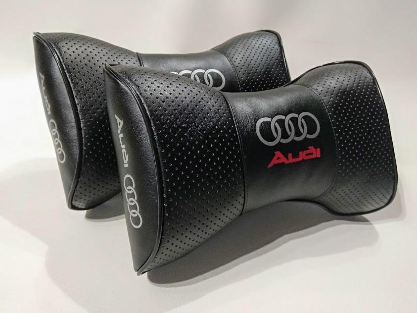 Подушка на подголовник авто Audi 2 шт. (00445)