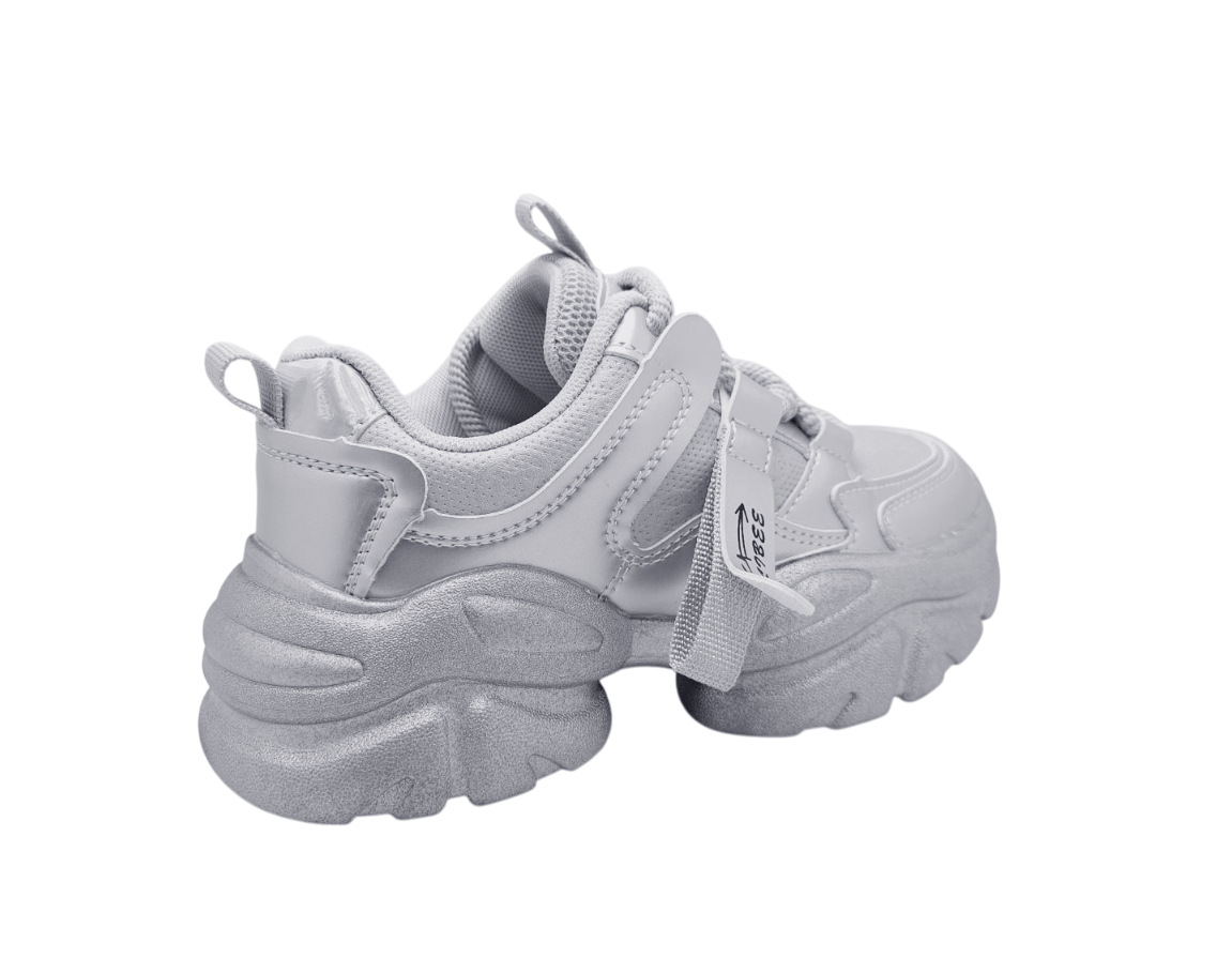 Кросівки для дівчаток Clibee EC3380/38 р. 38 Сірий - фото 3