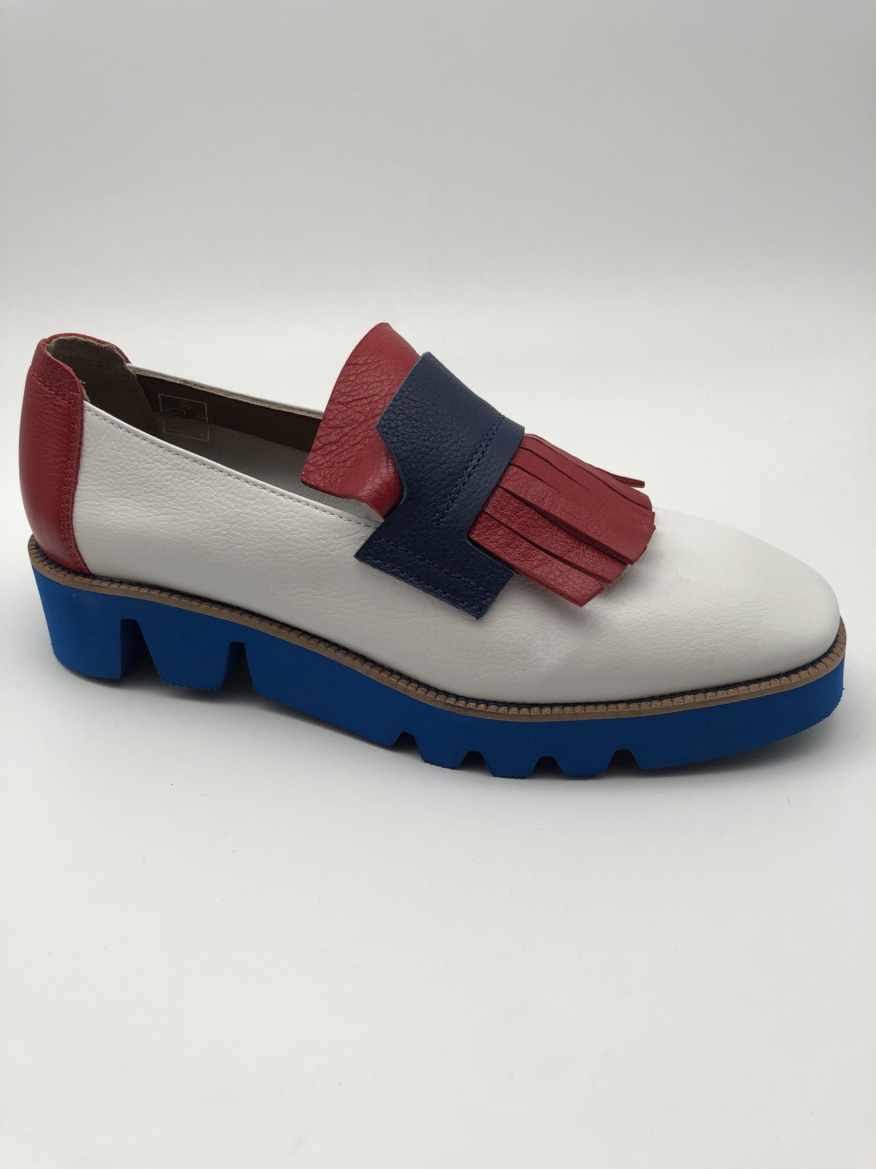 Женские лоферы Nila&Nila 5689-04 р. 36 Белый