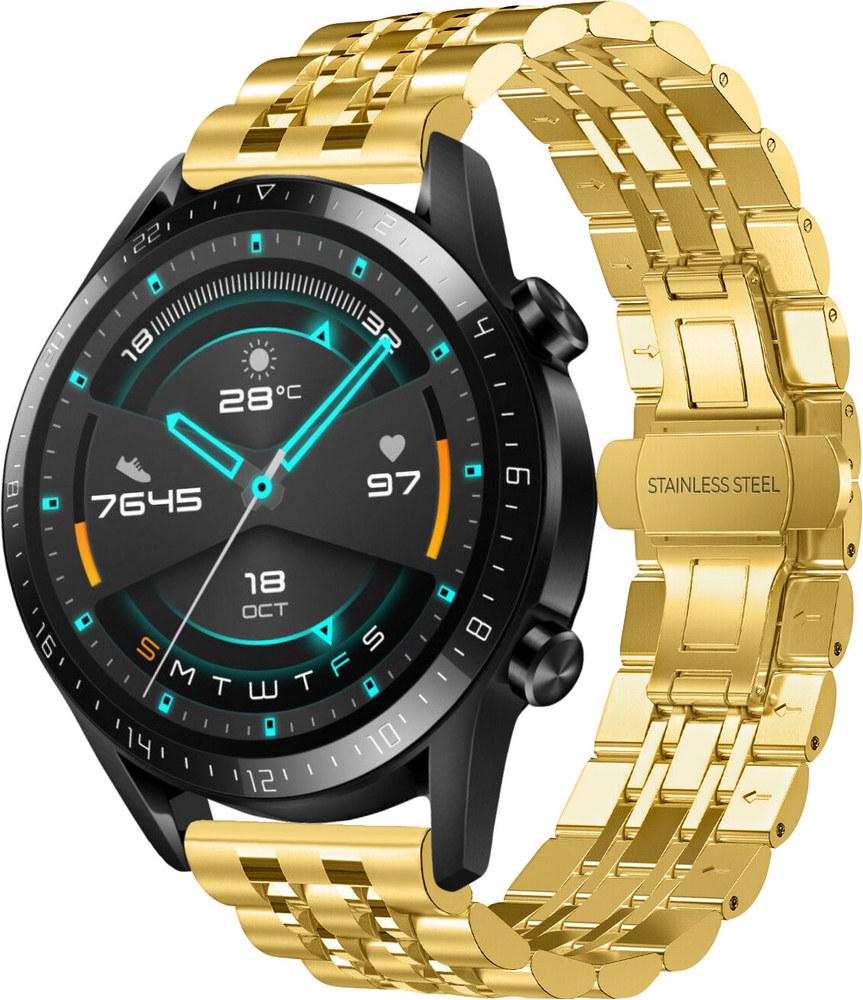 Браслет металлический Spinye для Huawei Watch GT Gold (28946-2A)